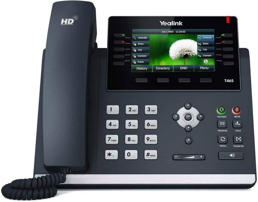 Yealink SIP-T46S phone Without Power Adopter zoom image