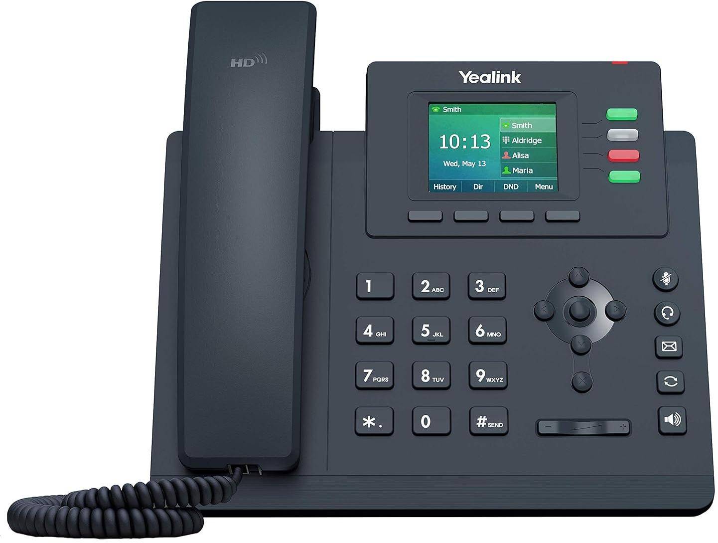 Yealink T33G Entry Level Gigabit POE Corded Landline Phone Speakerphone System zoom image