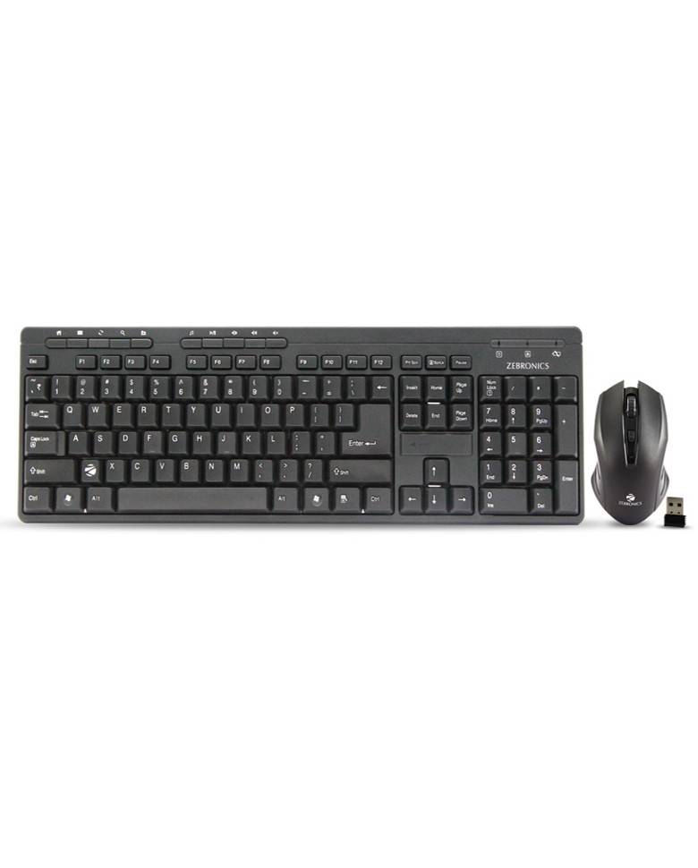 Zebronics Companion 5 Wireless Keyboard And Mouse Combo zoom image