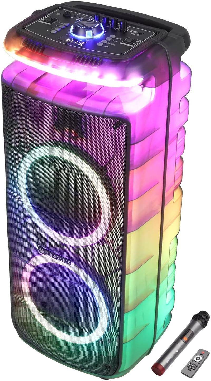 ZEBRONICS Glow Box 8B 160W Party DJ Speaker zoom image