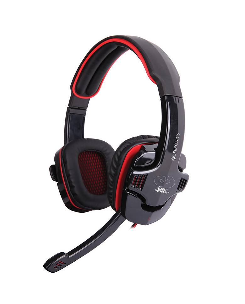 Zebronics Iron Head 7.1 Headphone Multimedia Gaming Wired Headset zoom image