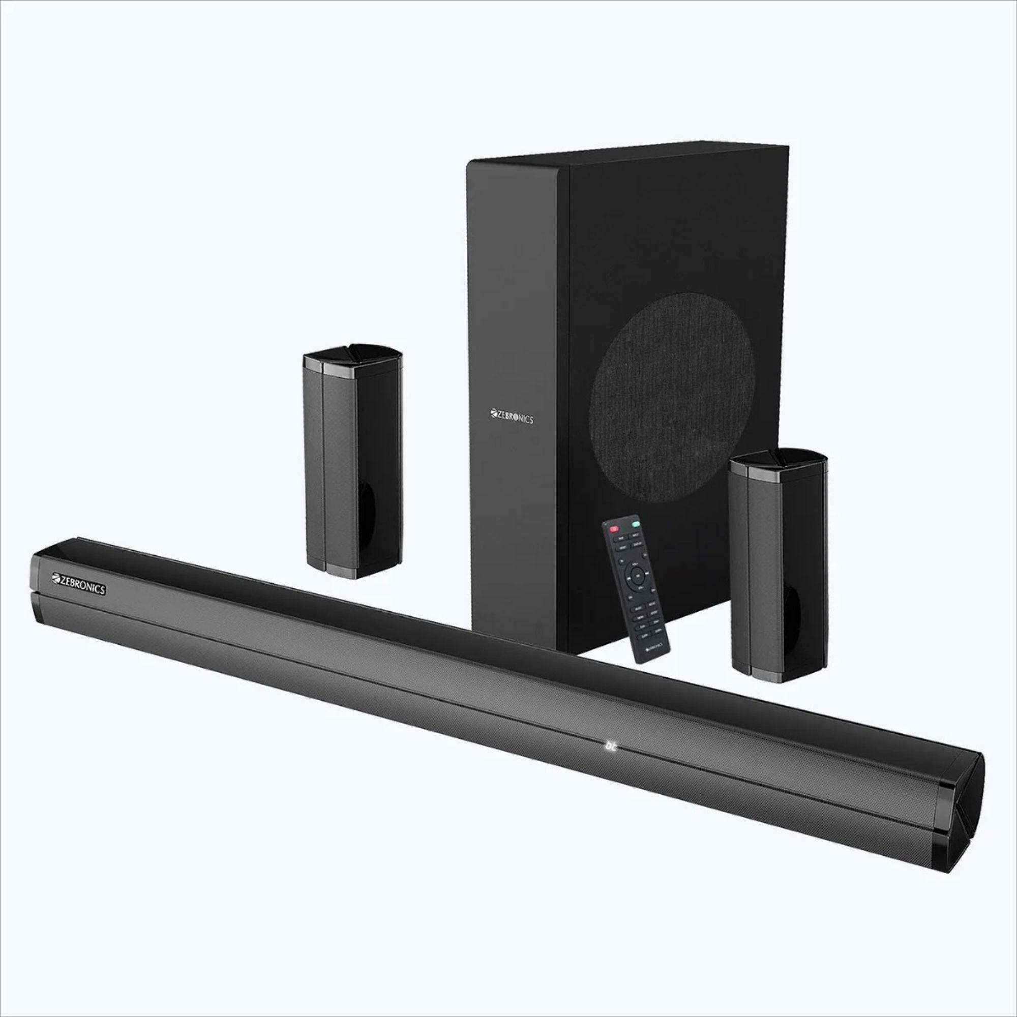 ZEBRONICS Juke BAR 7450 PRO 5.1 200 Watts Soundbar zoom image