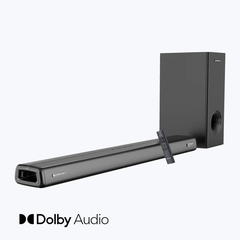 Zebronics Zeb-juke Bar 9200 Pro Dolby Soundbar And Wireless Subwoofer With Multiple Connectivity 160w Power Output  zoom image