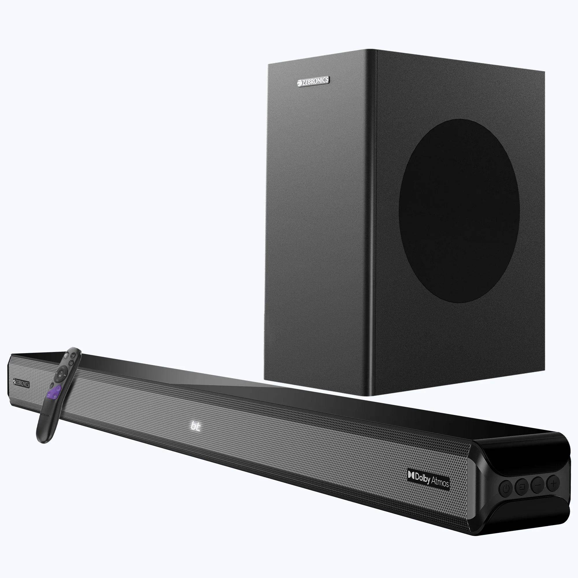 ZEBRONICS Juke Bar 9600 Virtual 5.1 Surround 300 W Bluetooth Soundbar zoom image