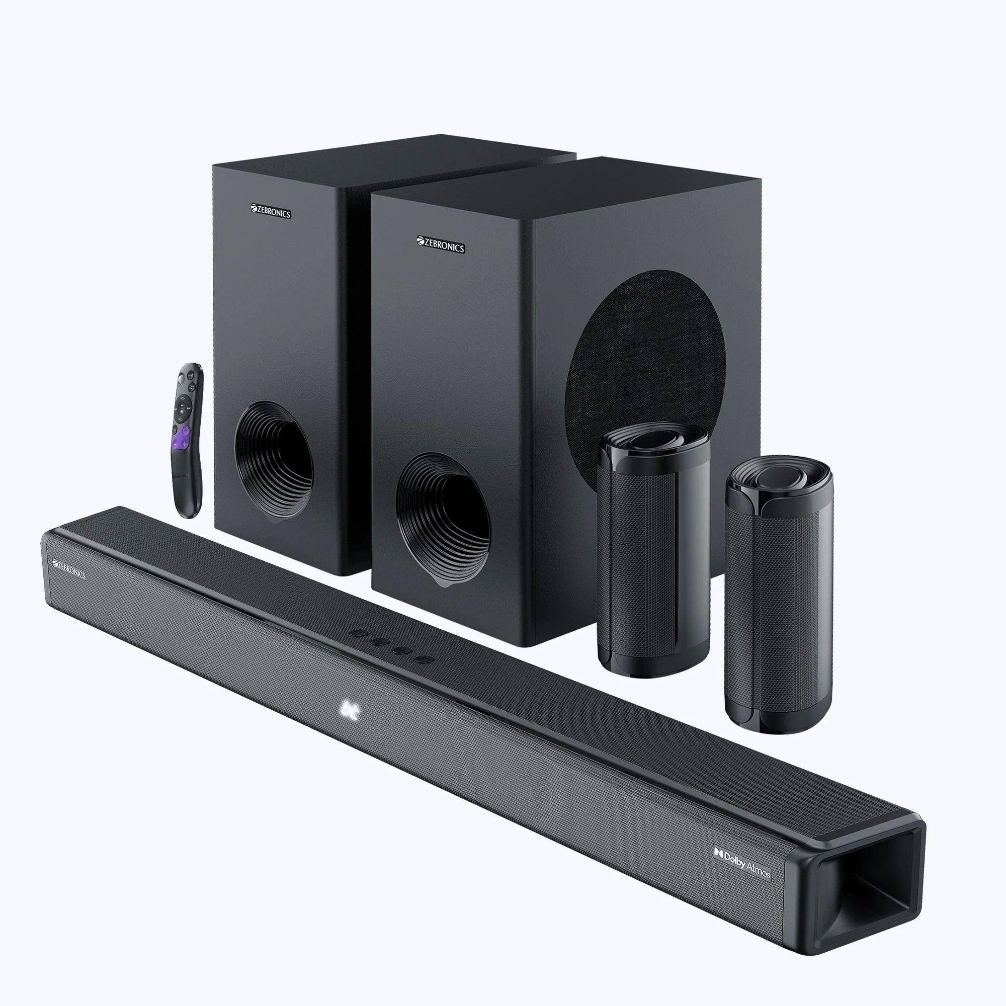 ZEBRONICS Juke BAR 9775 Dolby Atmos 650 W Bluetooth Soundbar zoom image