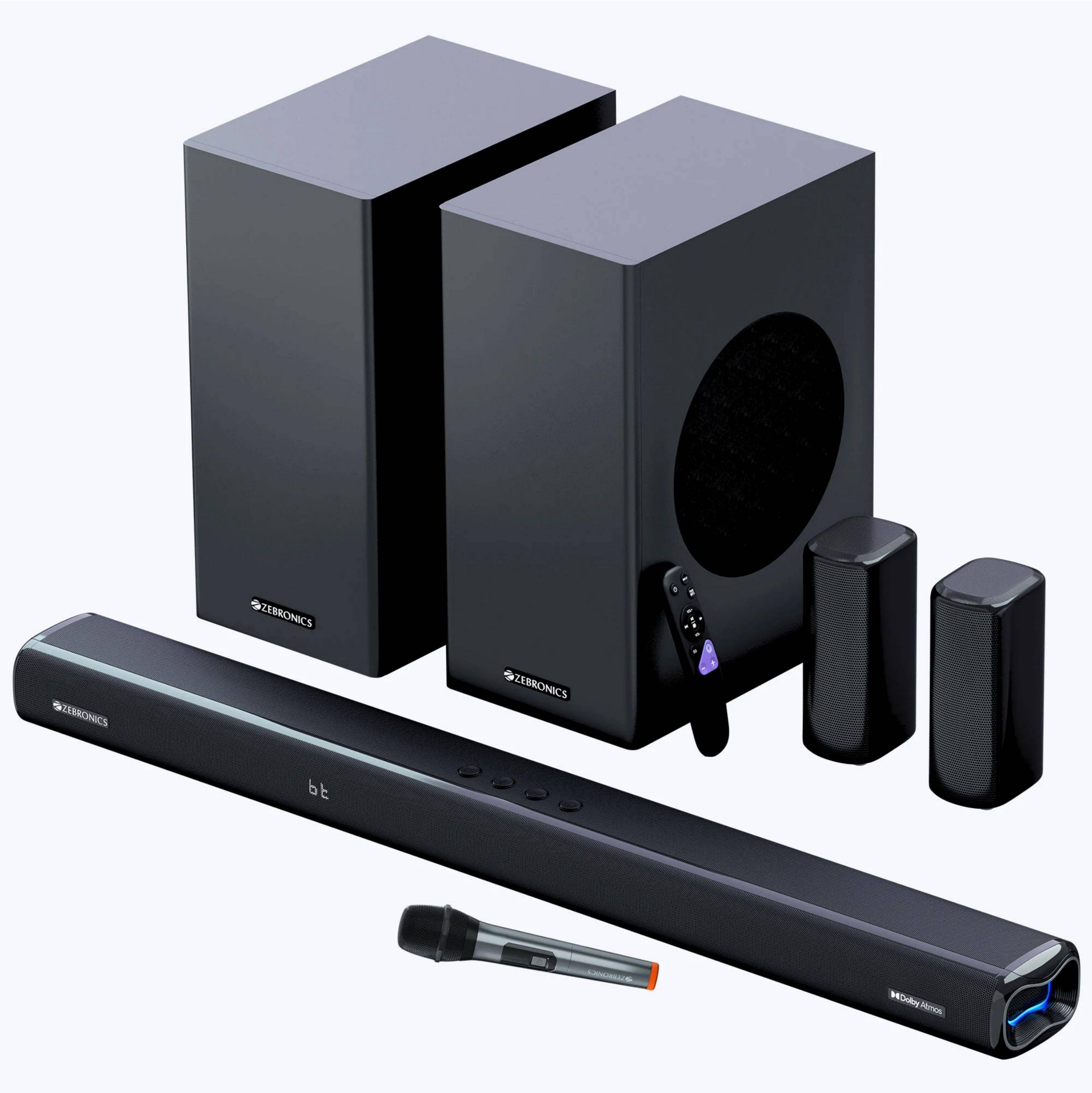 ZEBRONICS Zeb Juke bar 9850 DWS Pro Dolby Atmos zoom image