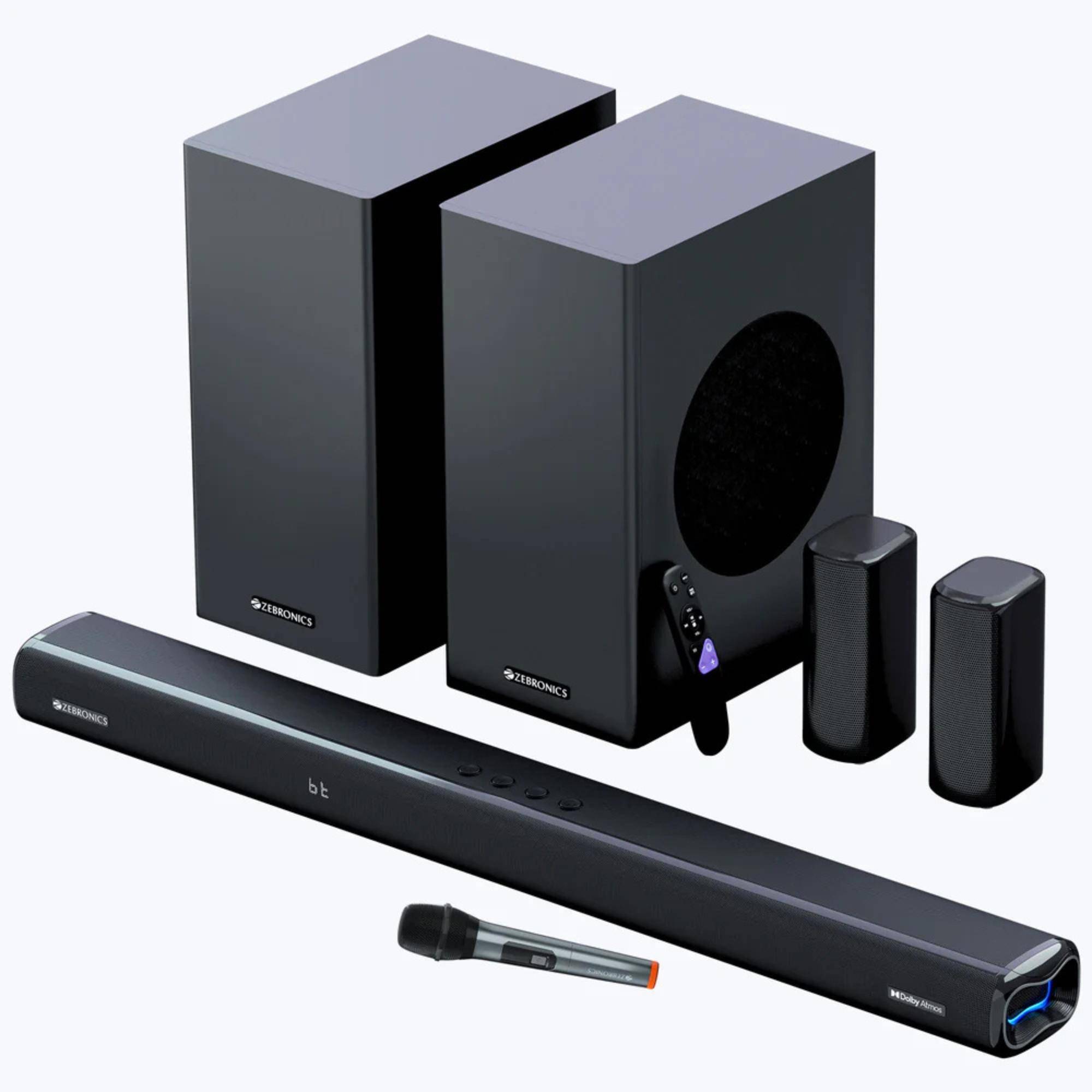 Zebronics Zeb Juke bar 9850 Dolby Atmos soundbar zoom image