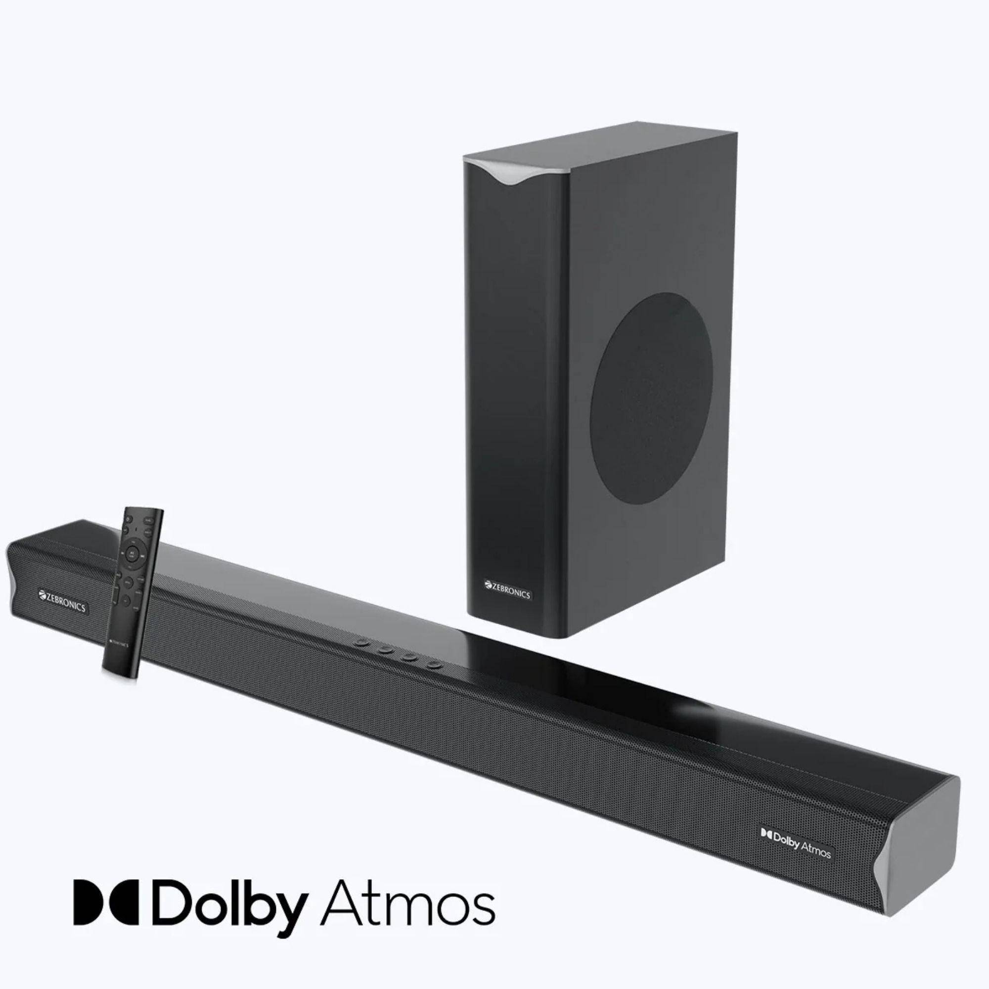 ZEBRONICS Jukebar 1000 - Dolby Atmos Soundbar zoom image
