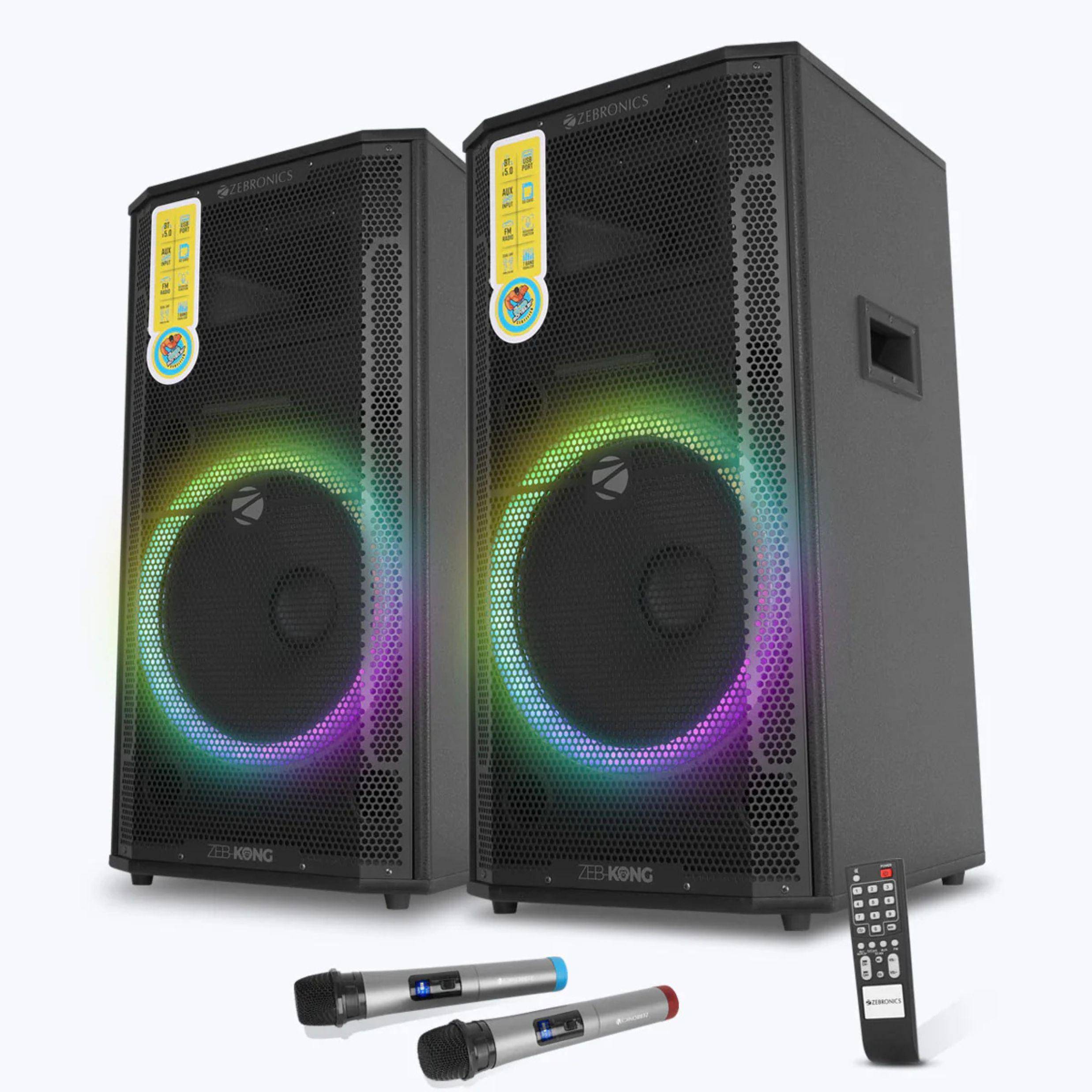 Zebronics Kong with LED lights DJ speaker zoom image