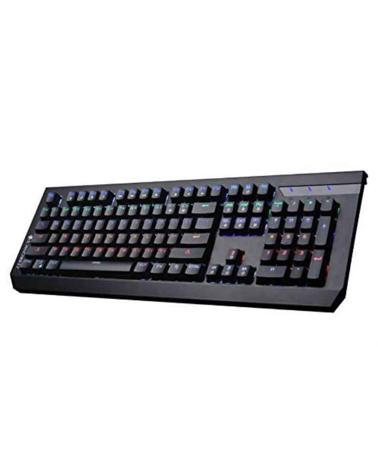 Zebronics Max Plus Mechanical Backlit Keyboard zoom image