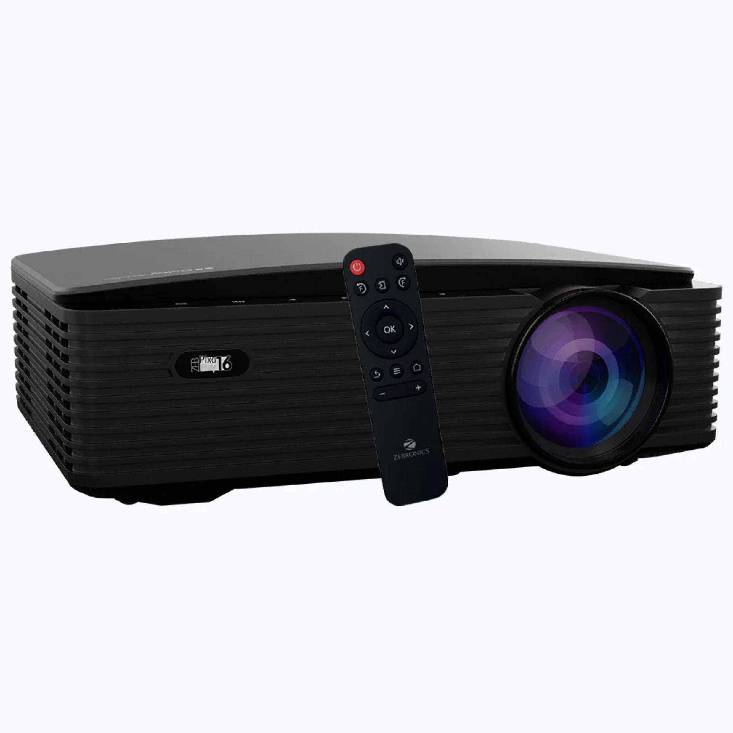 ZEBRONICS Zeb PixaPlay 16 Smart LED Projectors zoom image