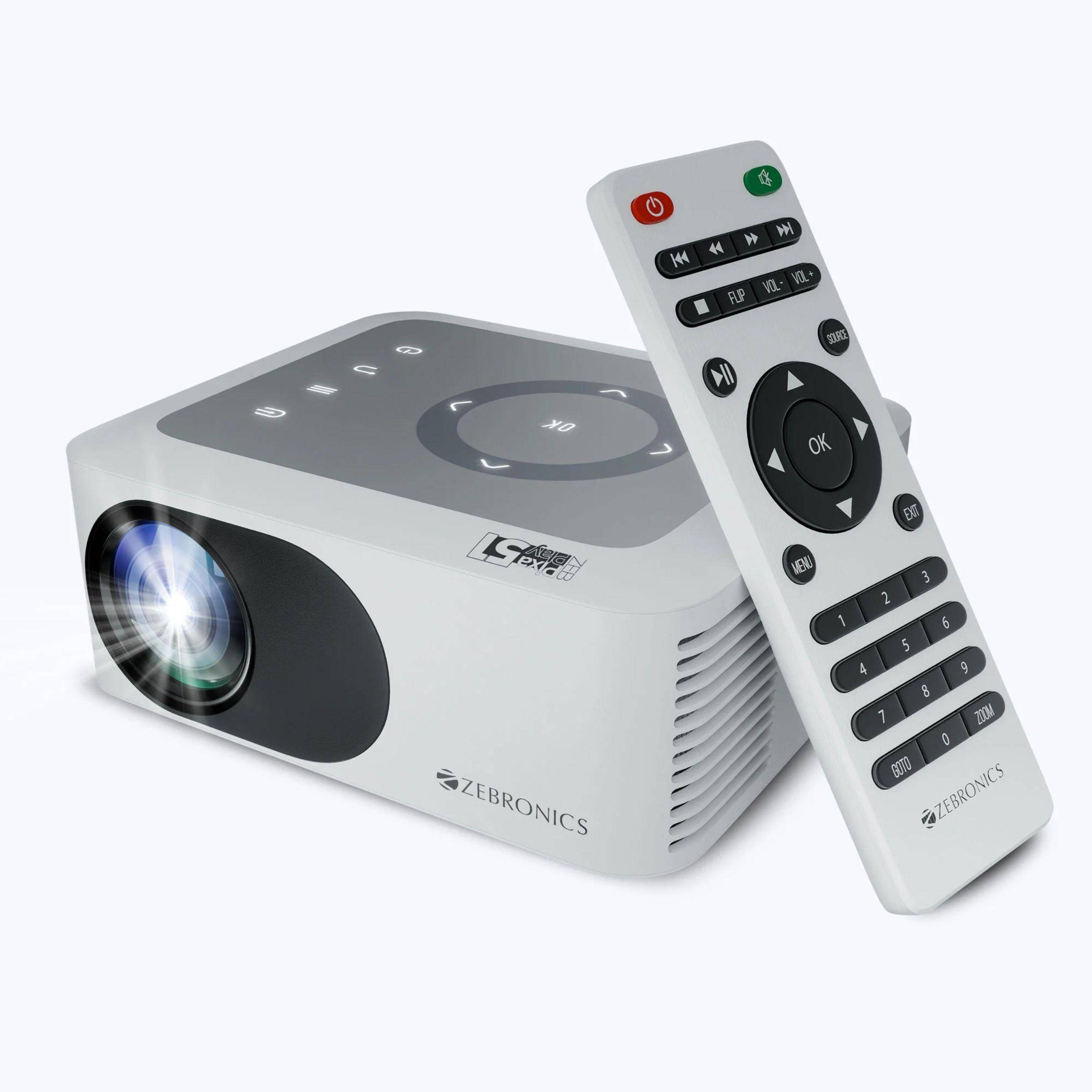 ZEBRONICS PixaPlay 51 Portable Projector zoom image
