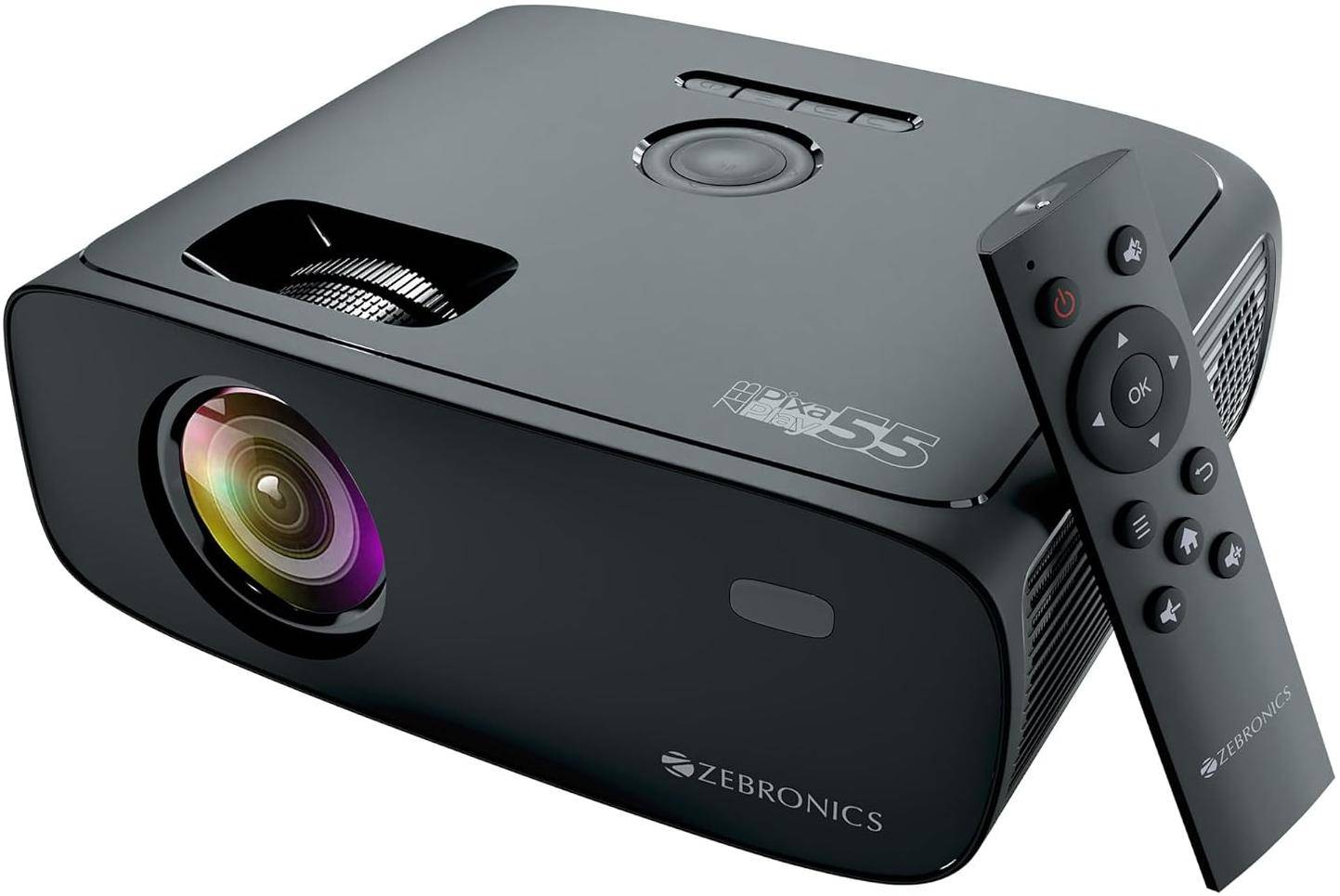 ZEBRONICS PIXAPLAY 55 Smart Projector zoom image