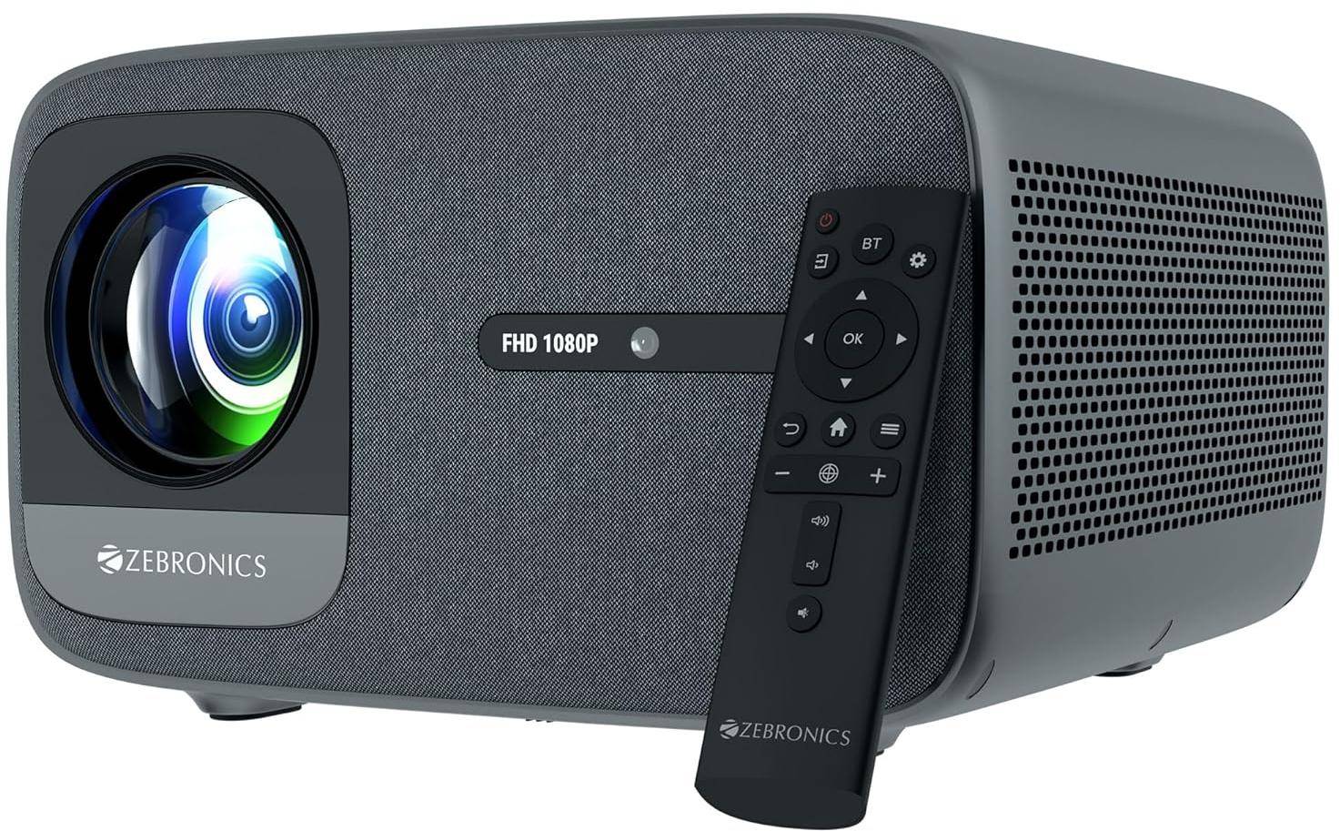 ZEBRONICS PIXAPLAY 59, Smart Projector zoom image