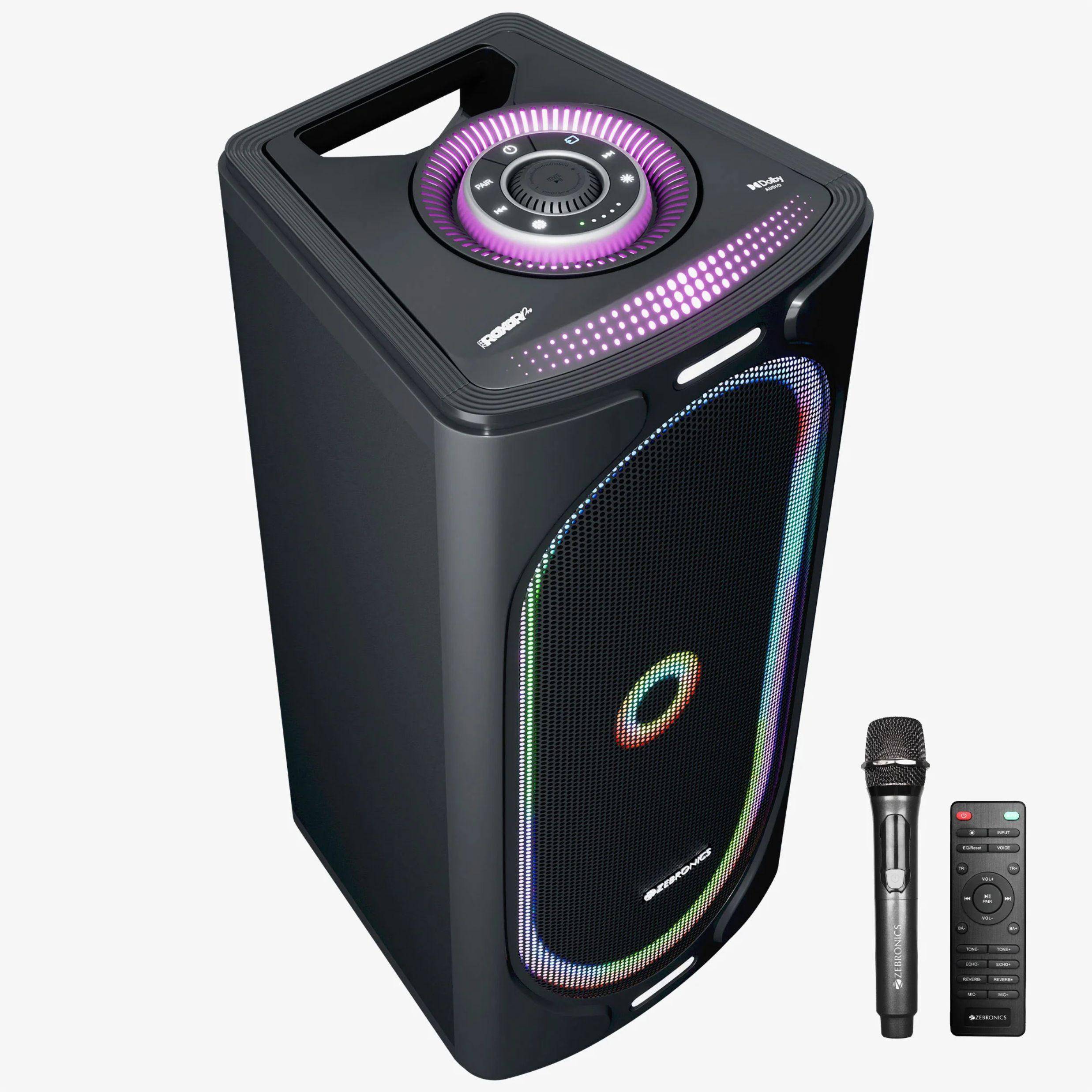 ZEBRONICS ROXOR PRO Party Bluetooth Speaker zoom image