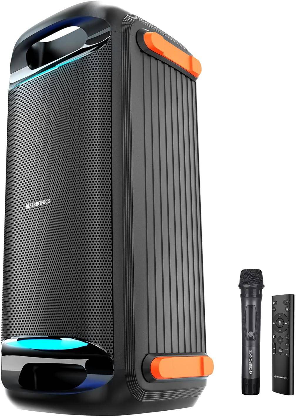 ZEBRONICS Roxor 100W Multi-Connectivity Bluetooth, HDMI ARC, Optical, USB, AUX in-Out Speaker zoom image