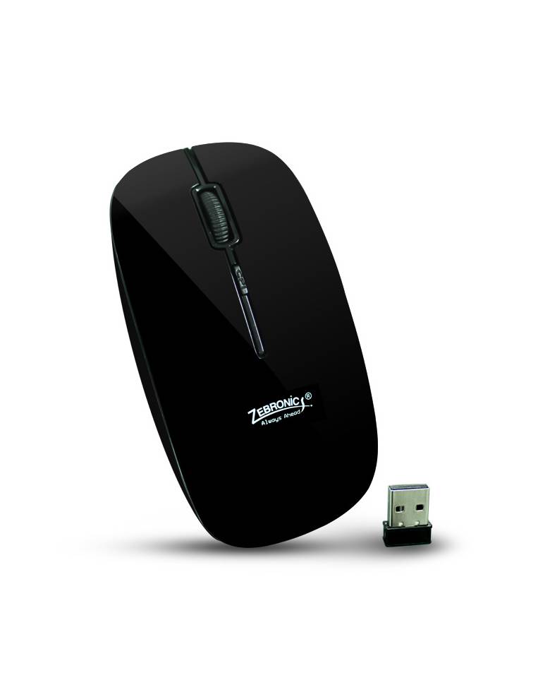 Zebronics totem 3 Wireless Mouse (black)  zoom image