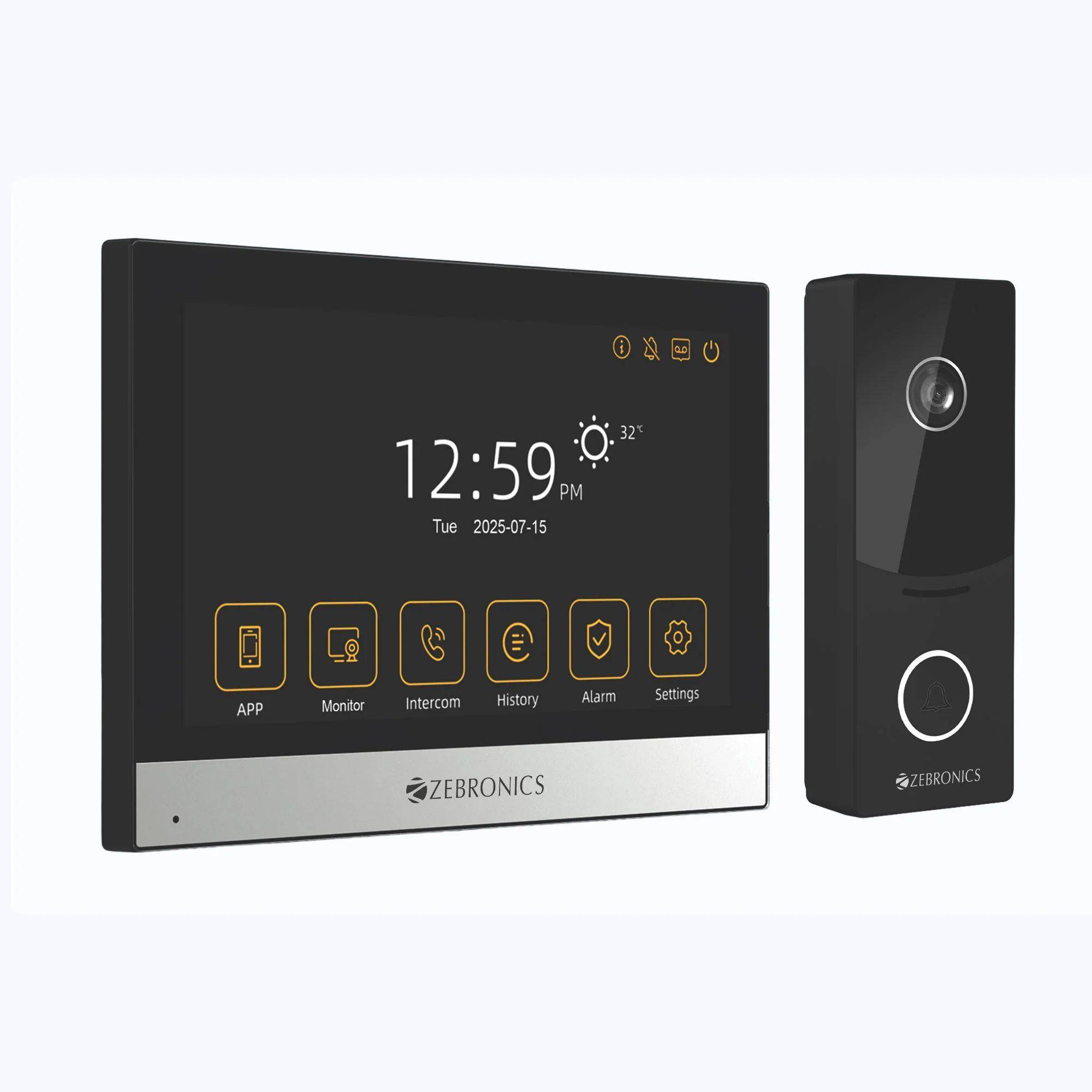 Zebronics VDP7300HD Smart Video Door Phone zoom image