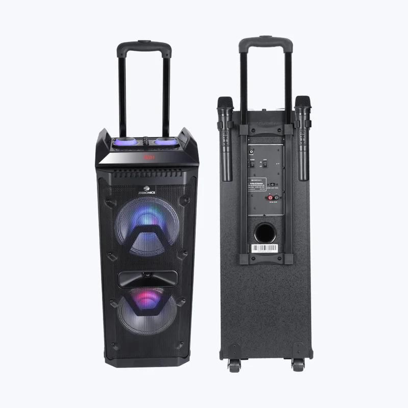 Zebronics Zeb-501 Moving Monster 2x8l trolley Dj Speaker 80w Power Output zoom image