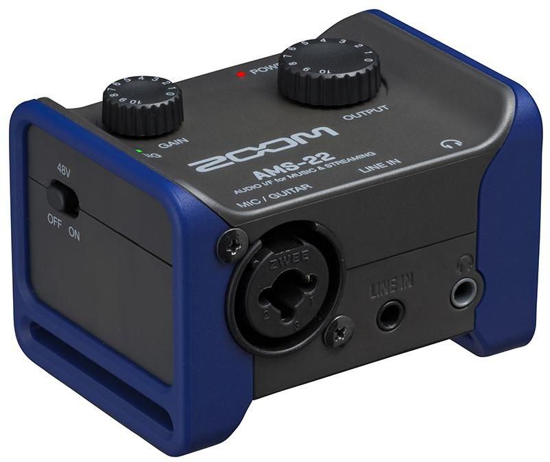 Zoom AMS-22 Audio Interface for Music and Streaming zoom image