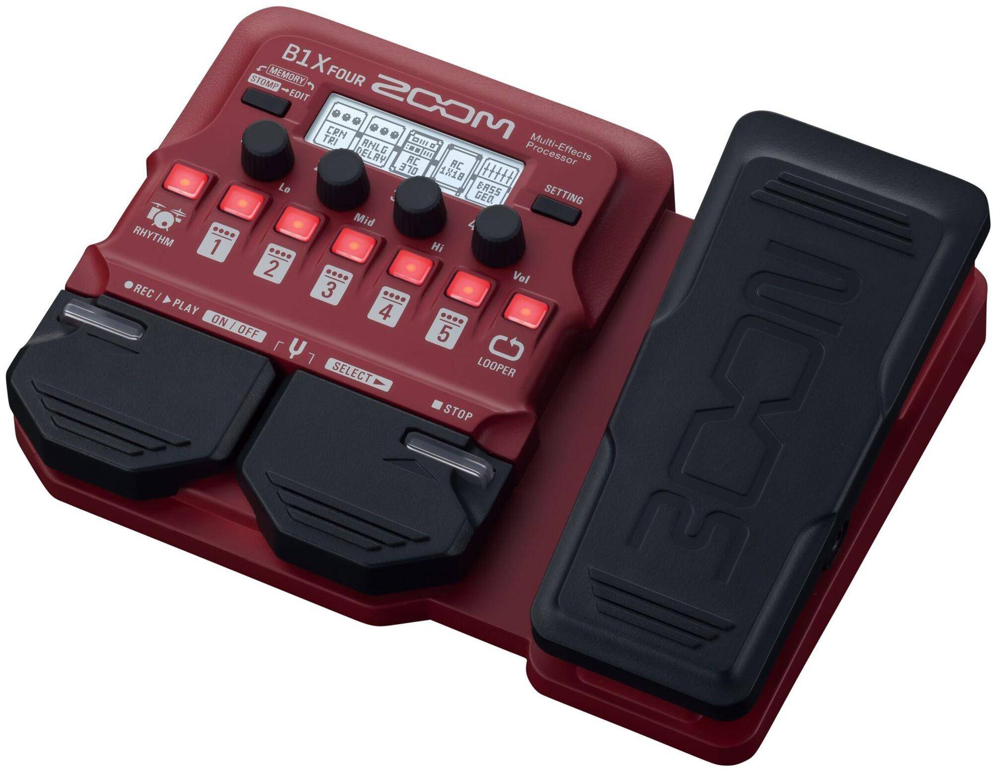 Zoom B1X FOUR Bass Multi-Effects Pedal zoom image