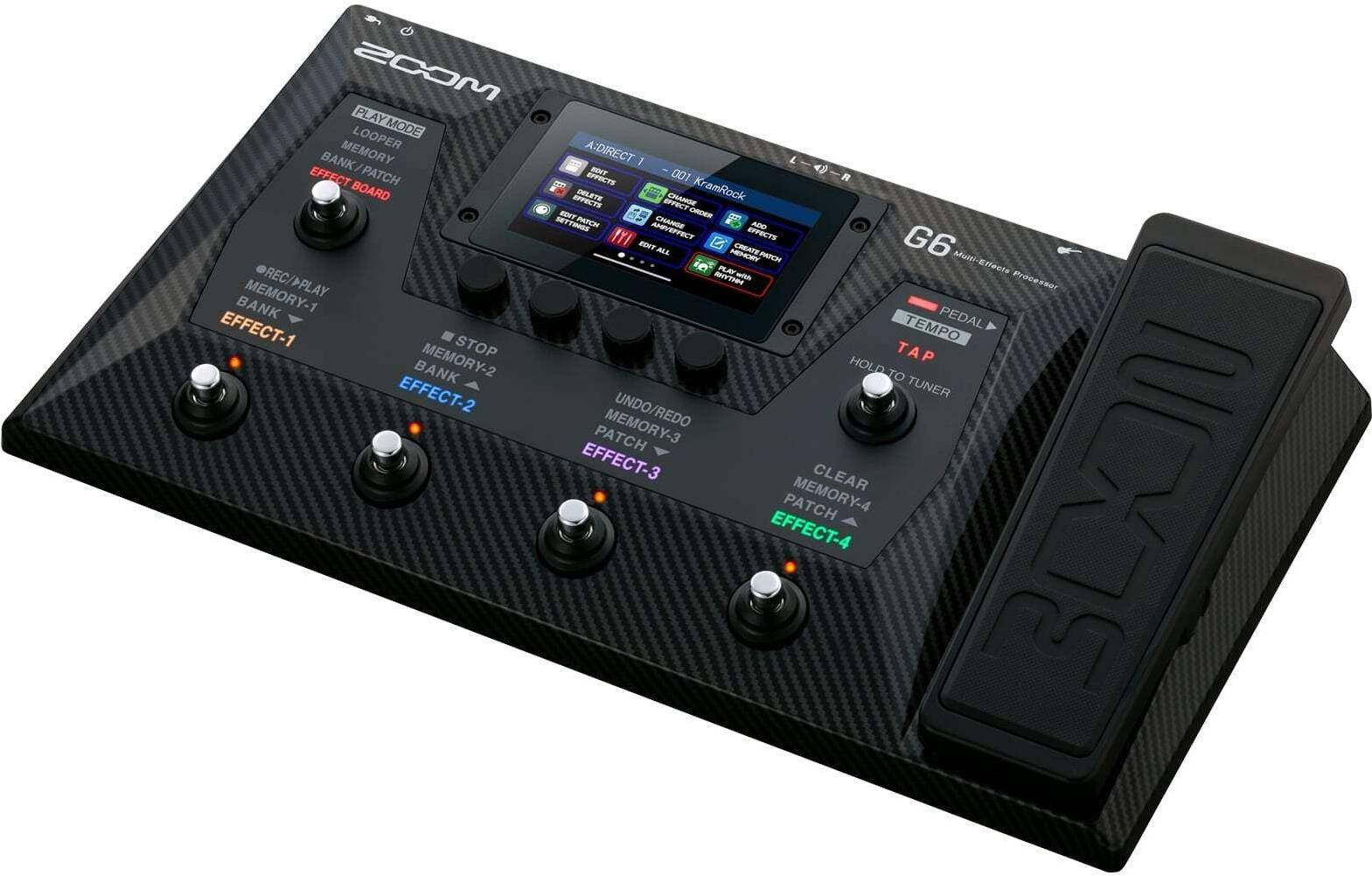 Zoom G6 Guitar Multi-Effects Processor zoom image