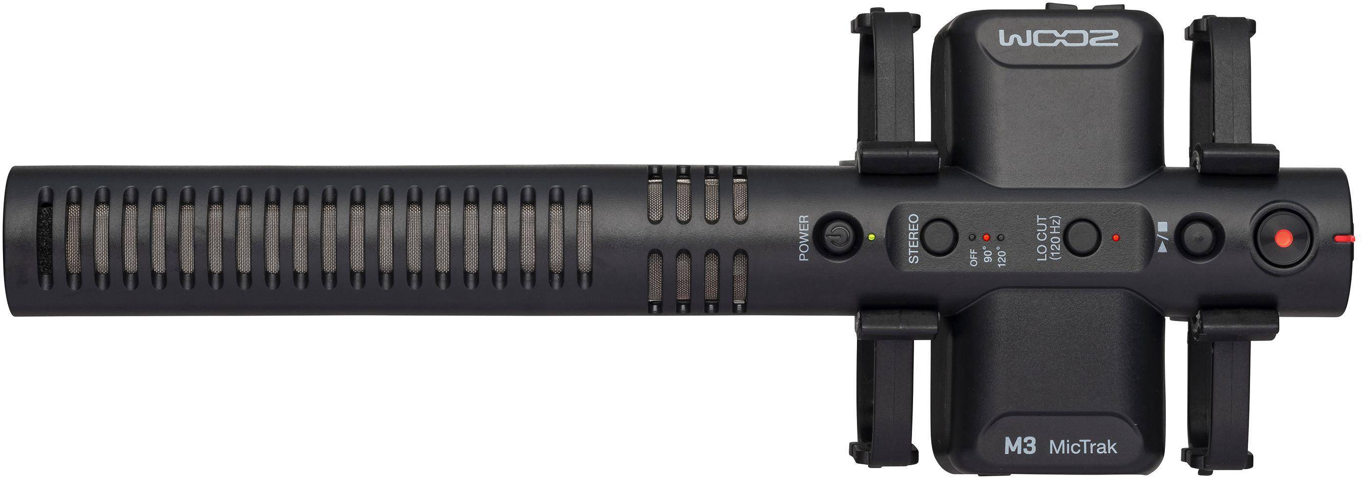 Zoom M3 MicTrak Stereo On-Camera Shotgun Microphone zoom image