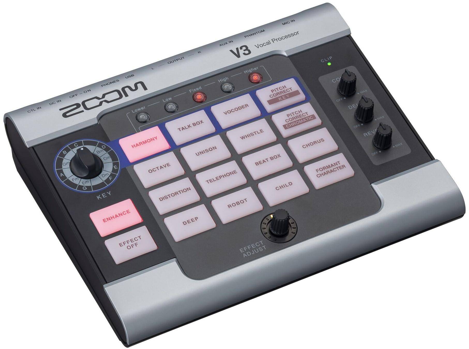 Zoom V3 Multi-effects Vocal Processor zoom image