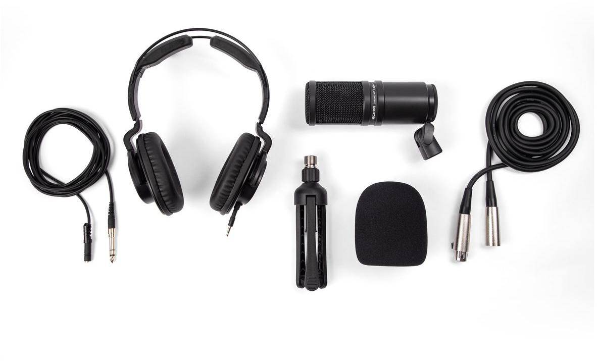 Zoom ZDM-1 Podcast Mic Pack for Professional Sounding Podcast zoom image